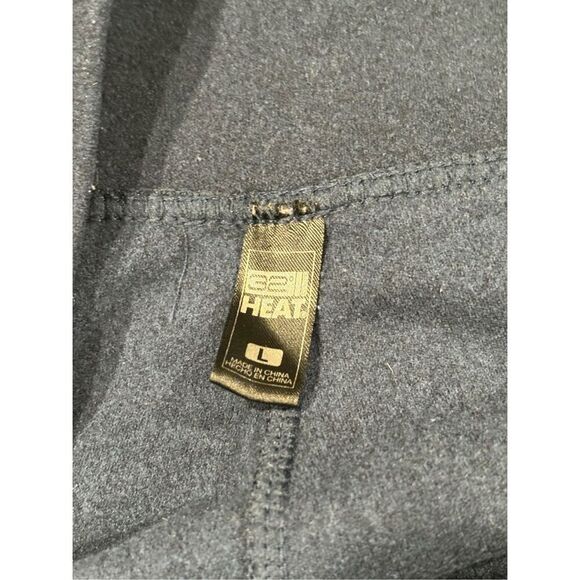 Ladies navy blue fleece sweatpants.  Size large by 32 degrees heat - Picture 3 of 3